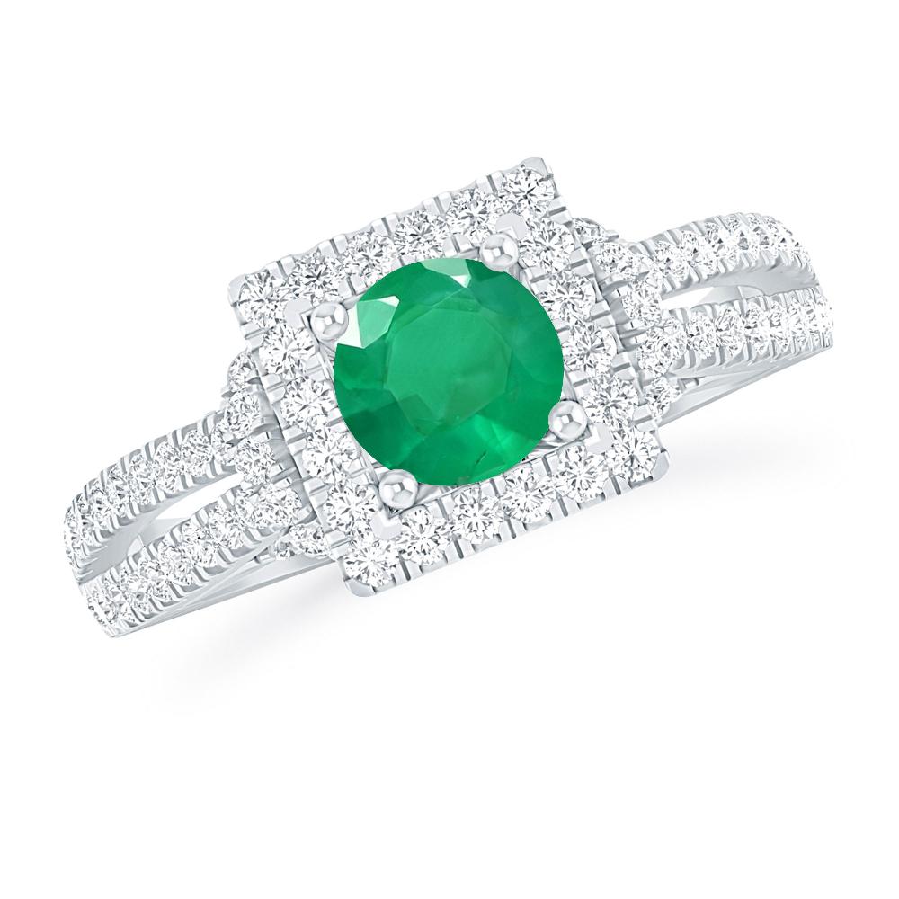 White Gold - Emerald