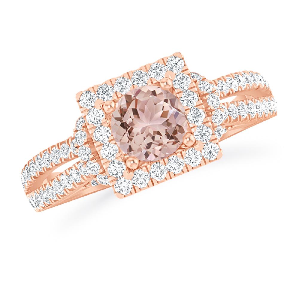 Rose Gold - Morganite