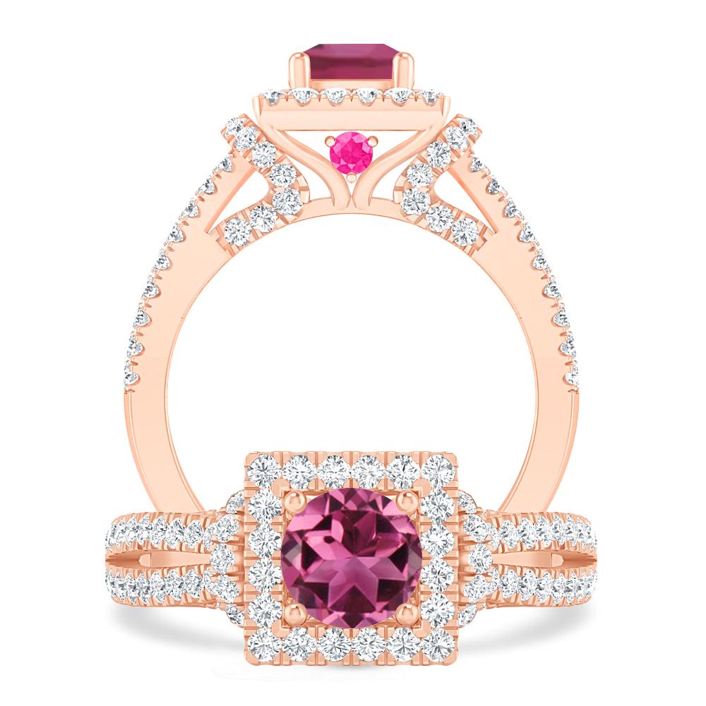 Rose Gold - Pink Tourmaline