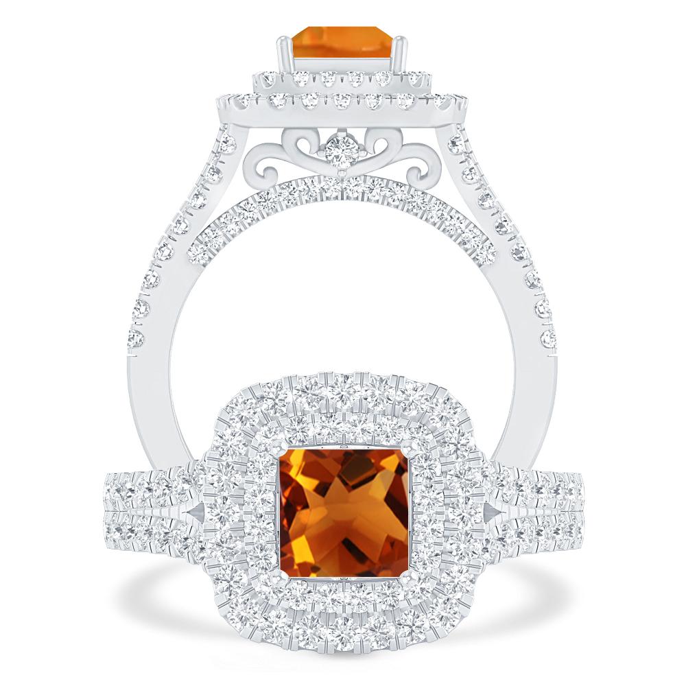 White Gold - Citrine