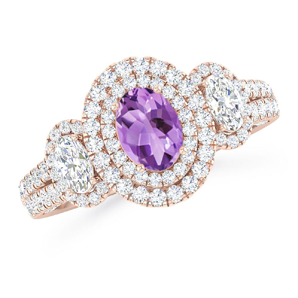 Rose Gold - Amethyst
