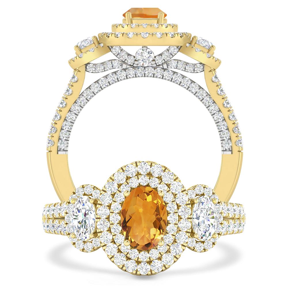 Yellow Gold - Citrine