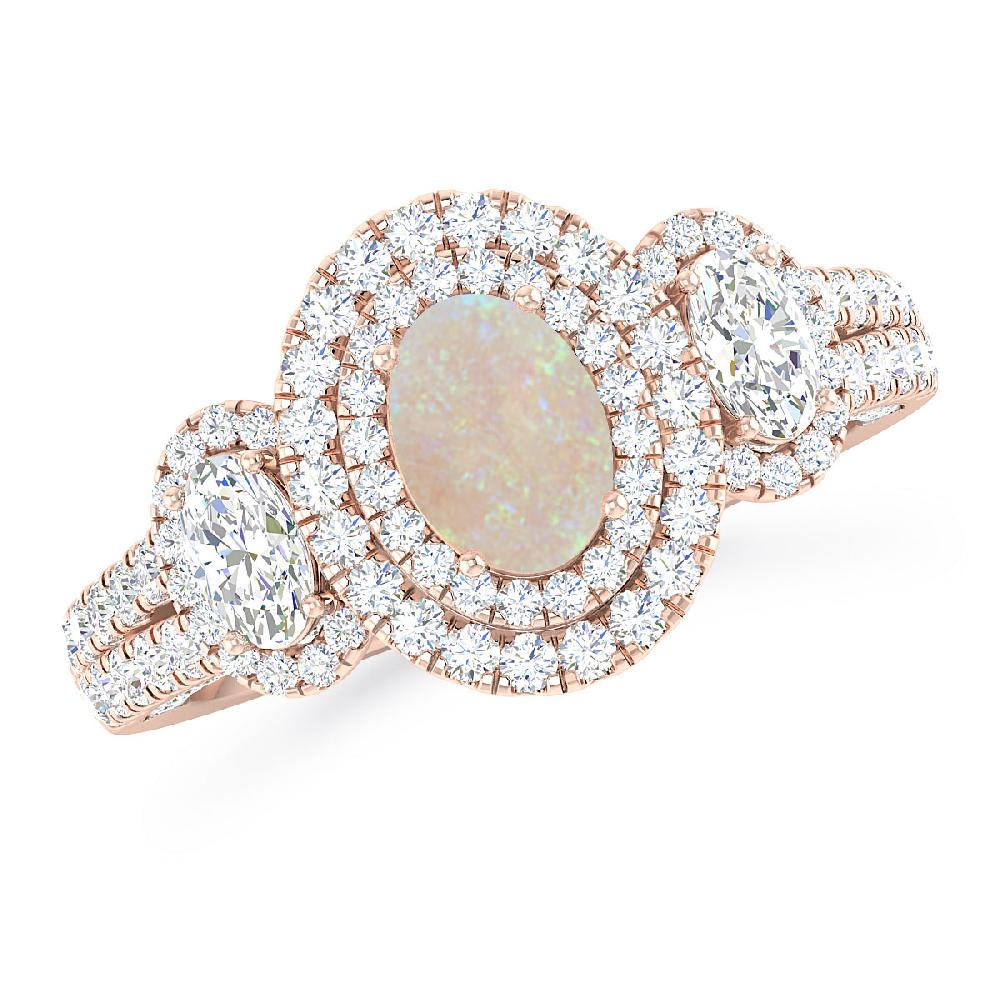 Rose Gold - Opal