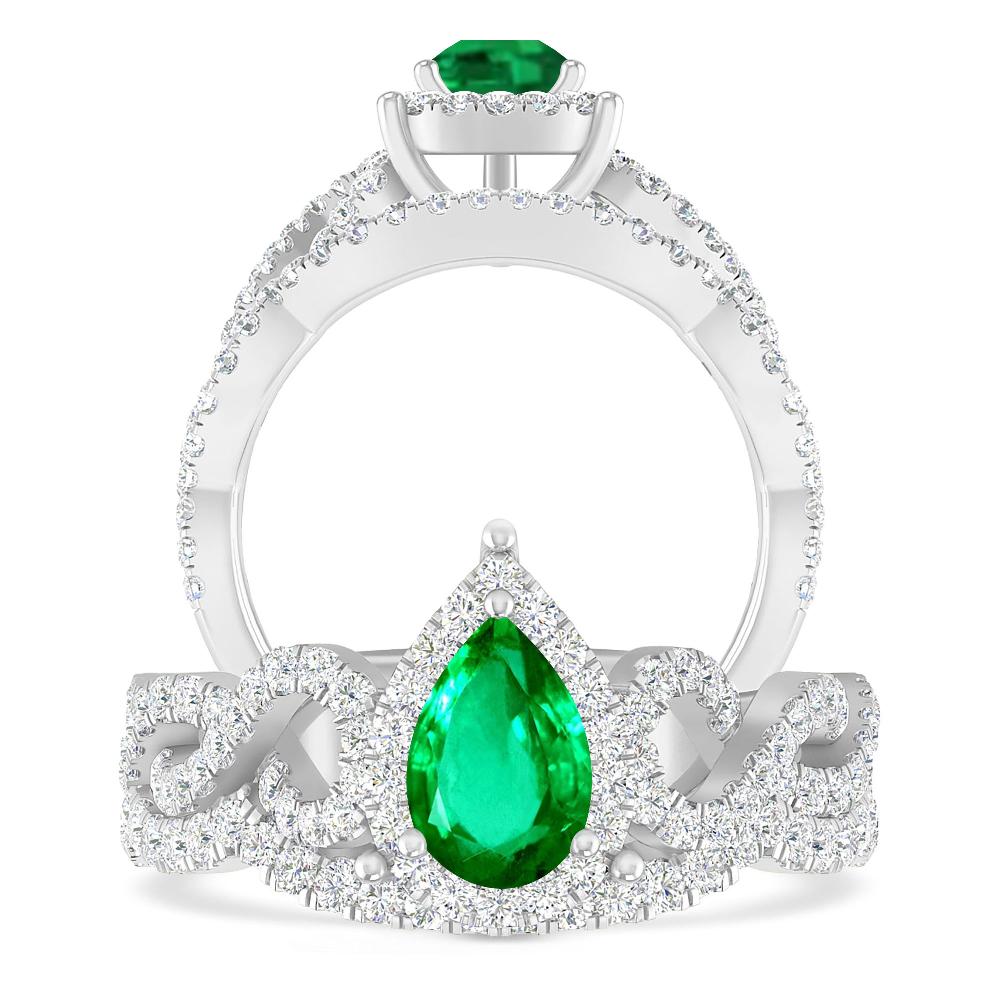 White Gold - Emerald