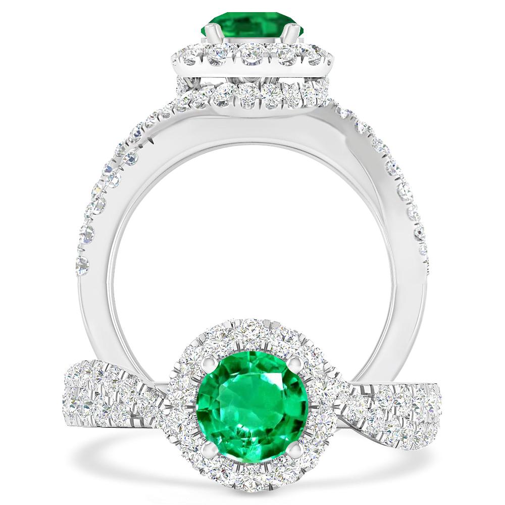 White Gold - Emerald