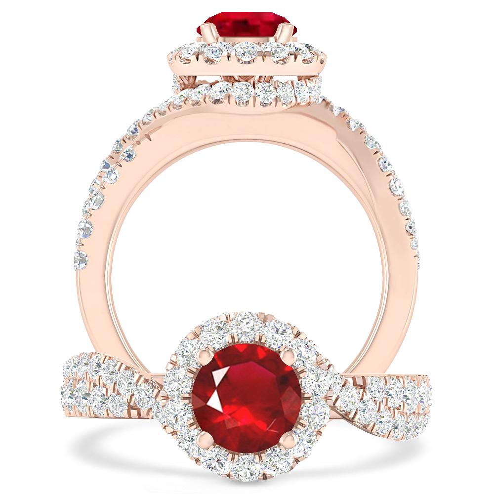 Rose Gold - Ruby