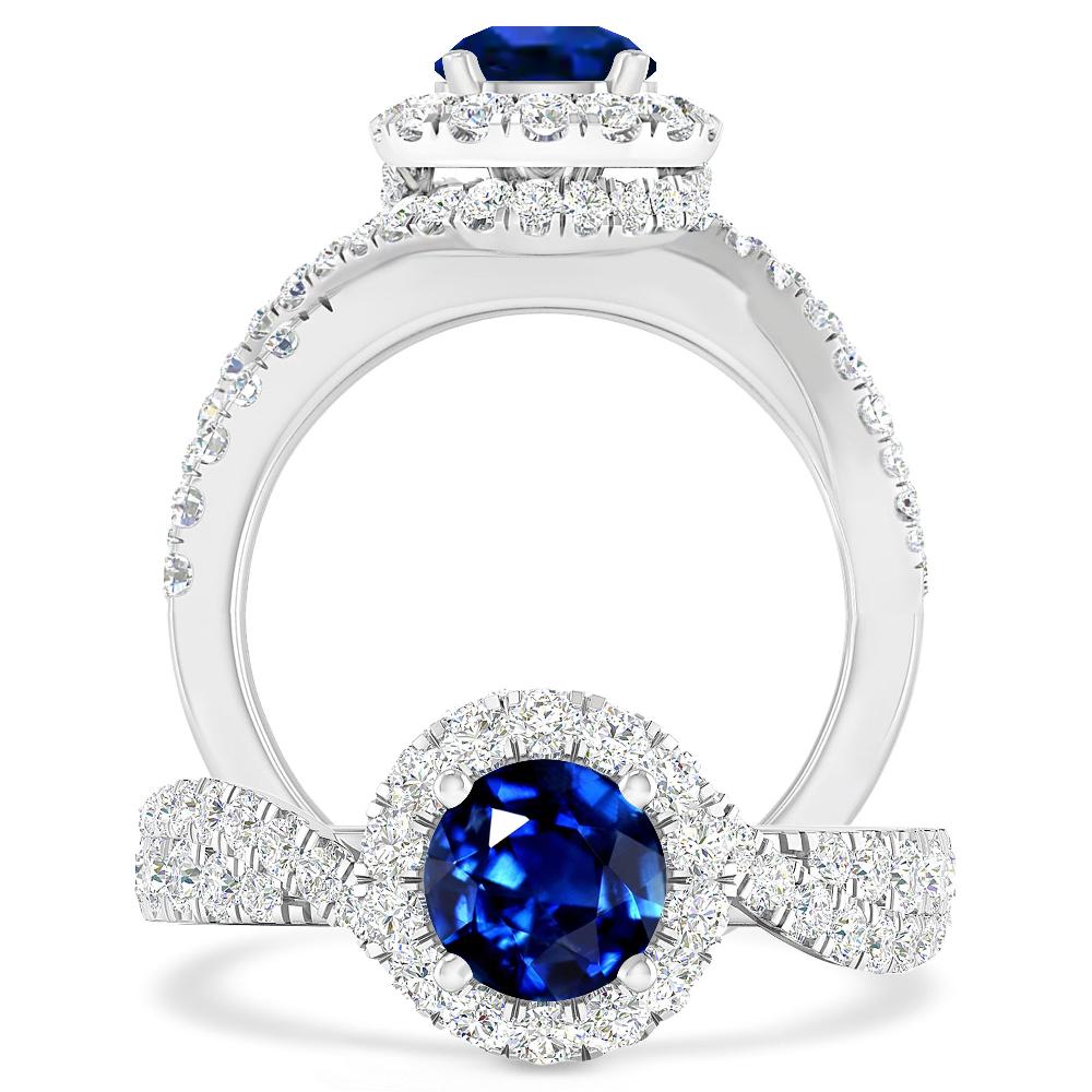 White Gold - Sapphire