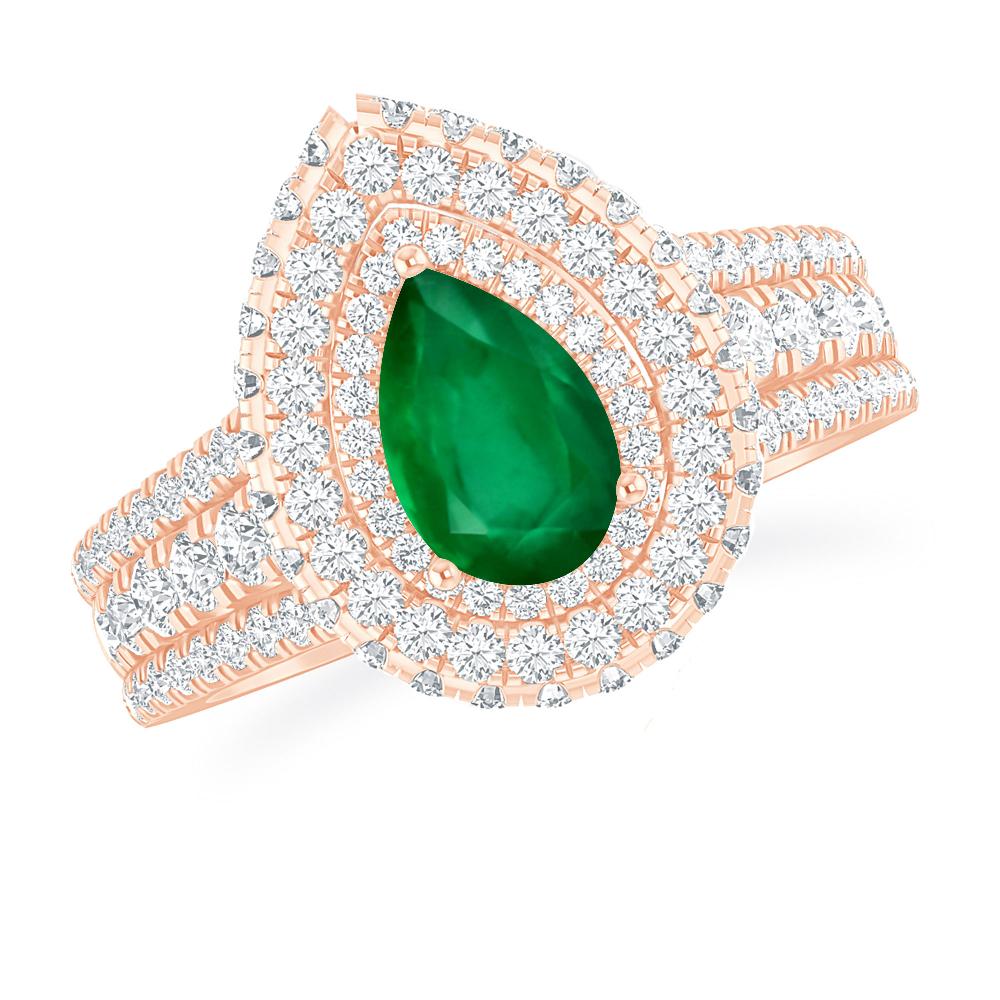 Rose Gold - Emerald