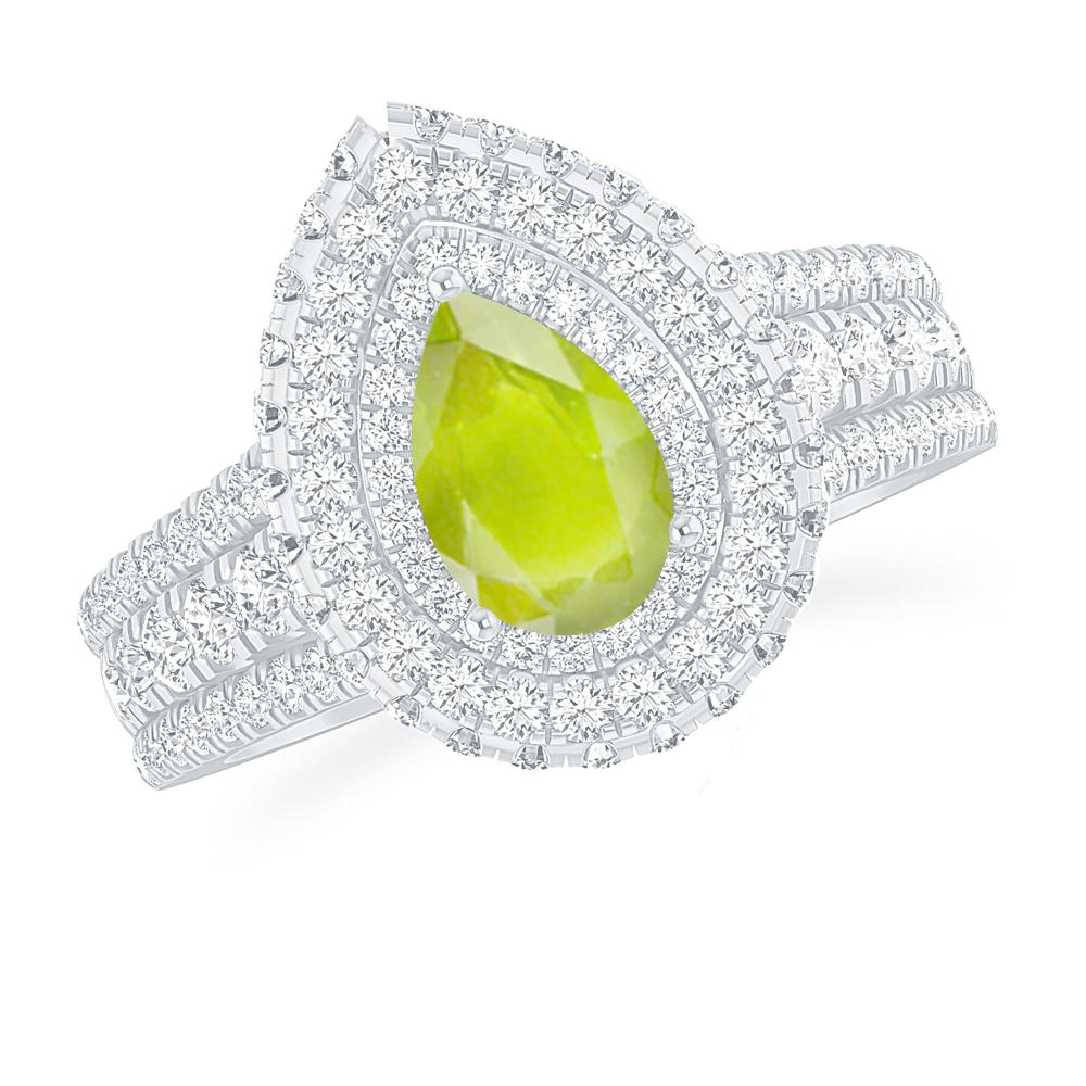 White Gold - Peridot