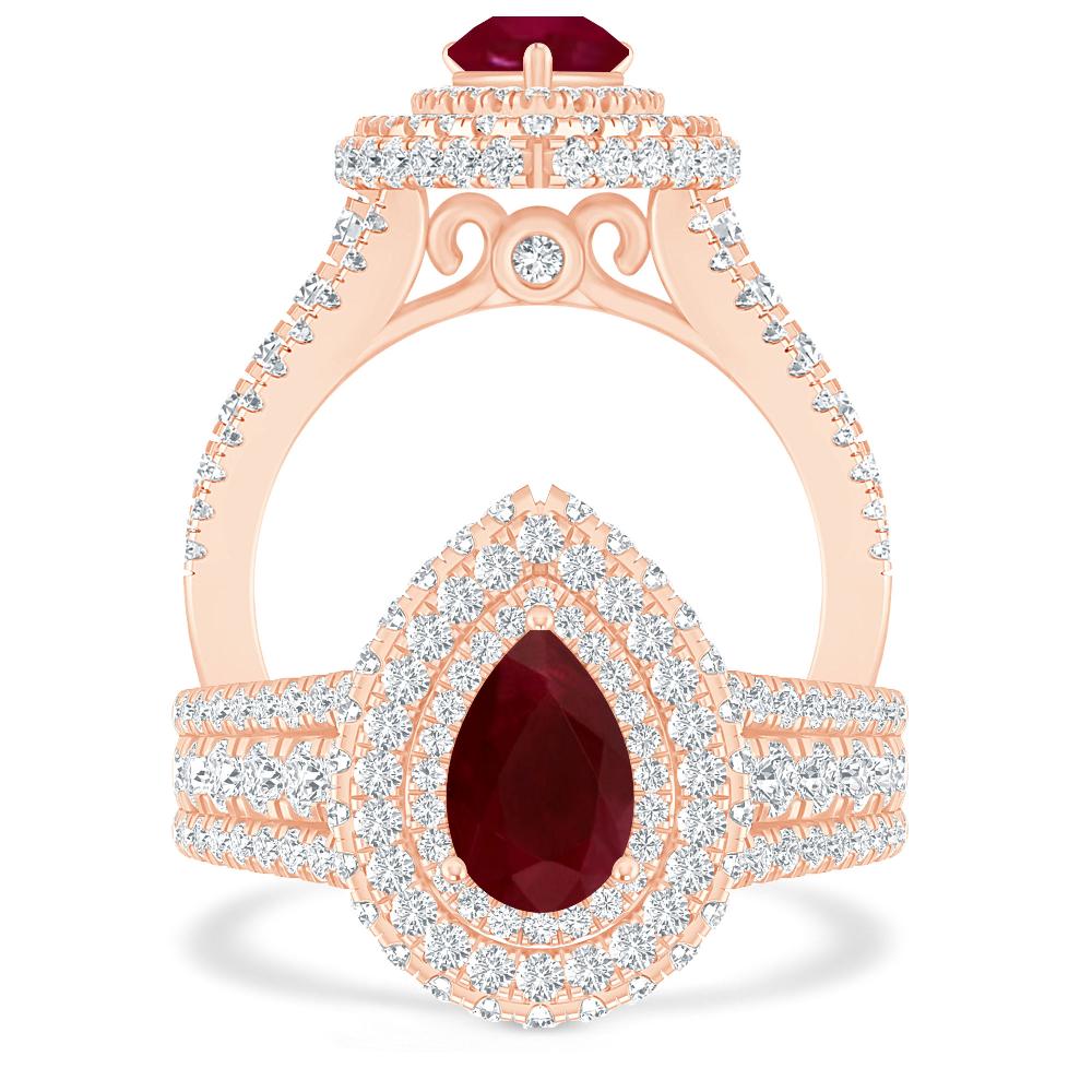 Rose Gold - Ruby