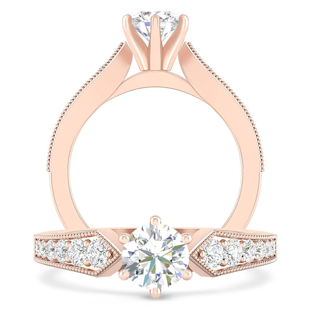 Rose Gold - Diamond