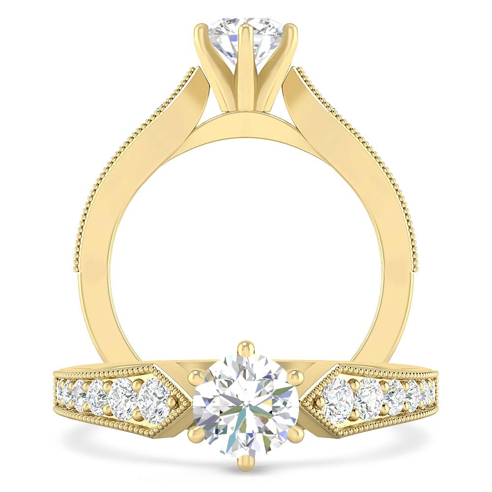 Yellow Gold - Diamond