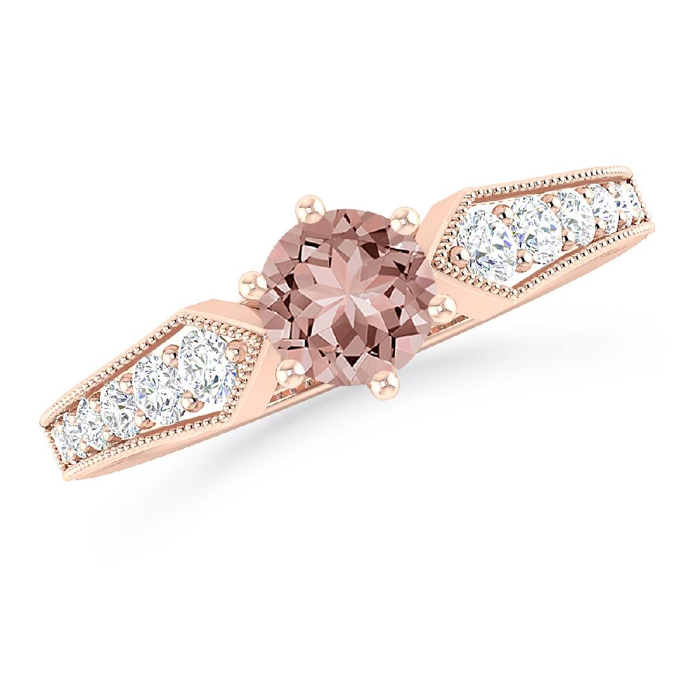 Rose Gold - Morganite