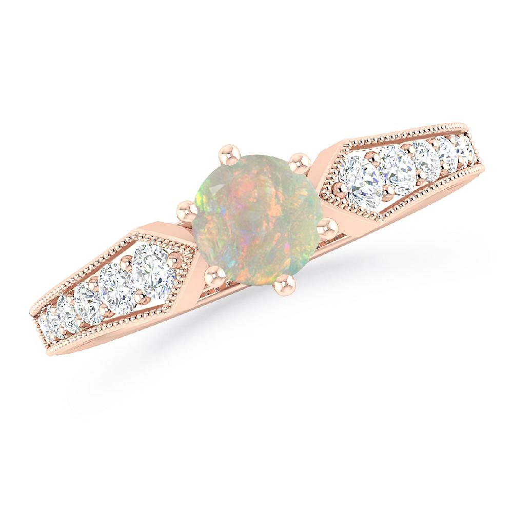 Rose Gold - Opal