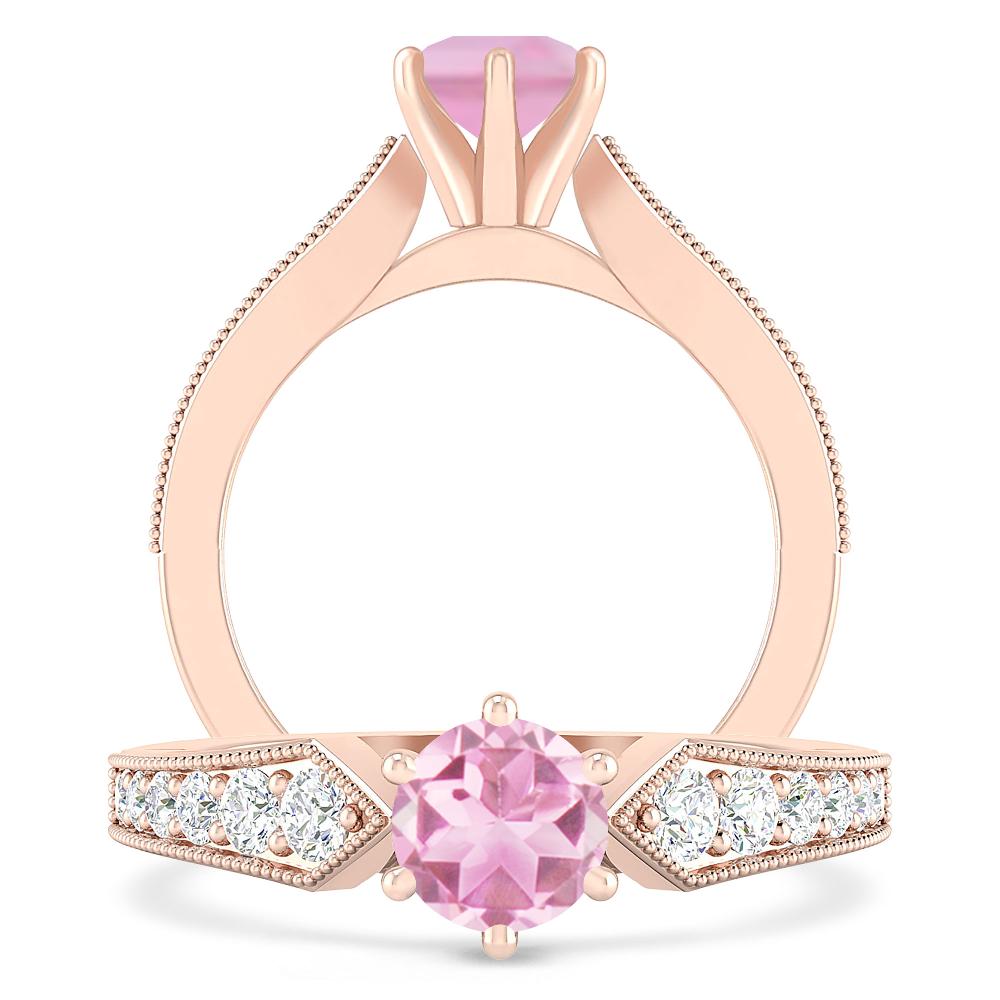 Rose Gold - Pink Tourmaline