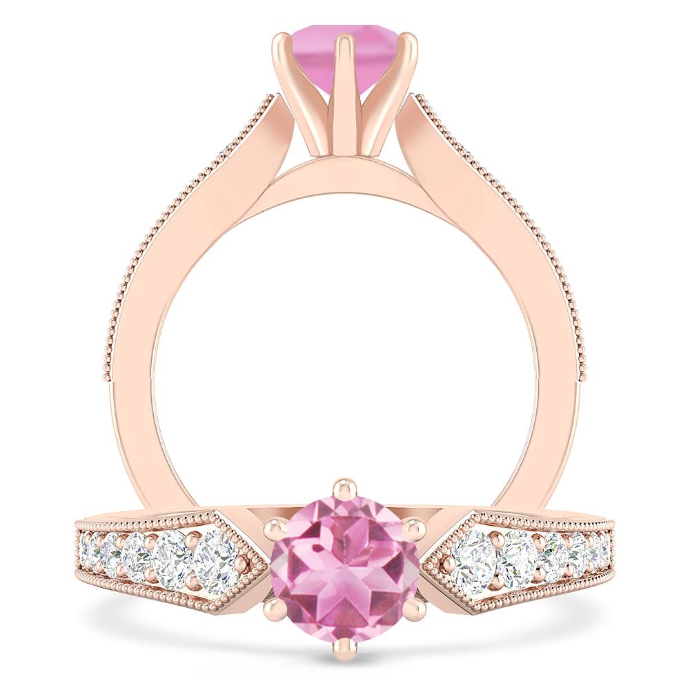 Rose Gold - Pink Tourmaline