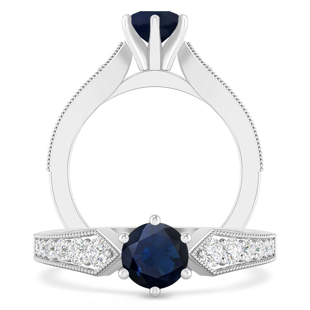 White Gold - Sapphire