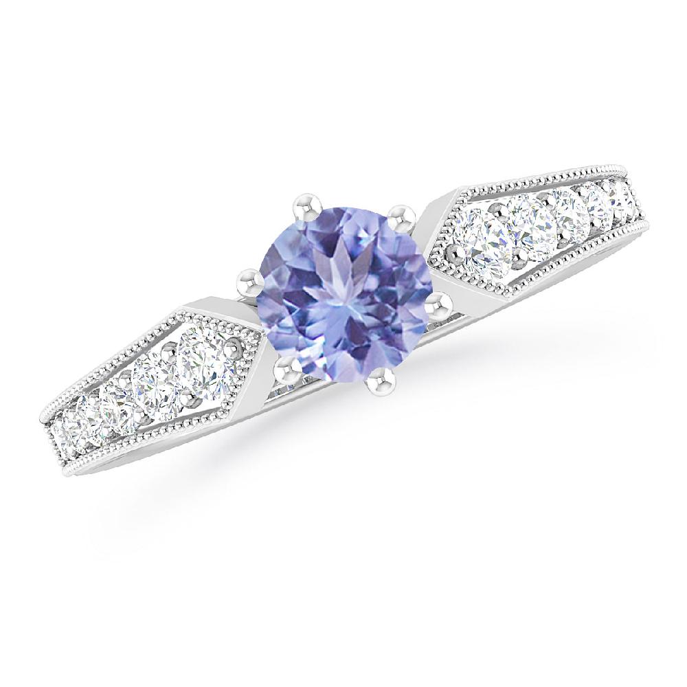 White Gold - Tanzanite