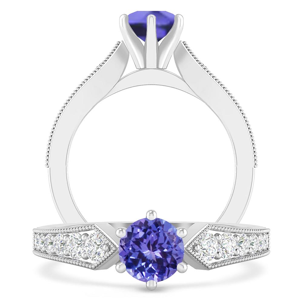 White Gold - Tanzanite