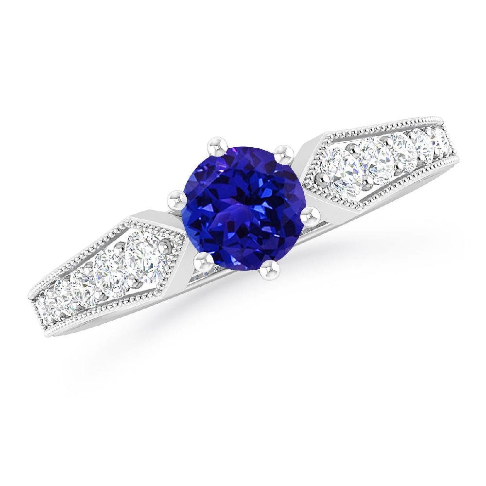 White Gold - Tanzanite