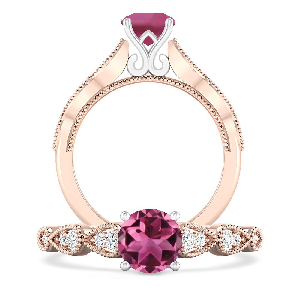 Rose Gold - Pink Tourmaline