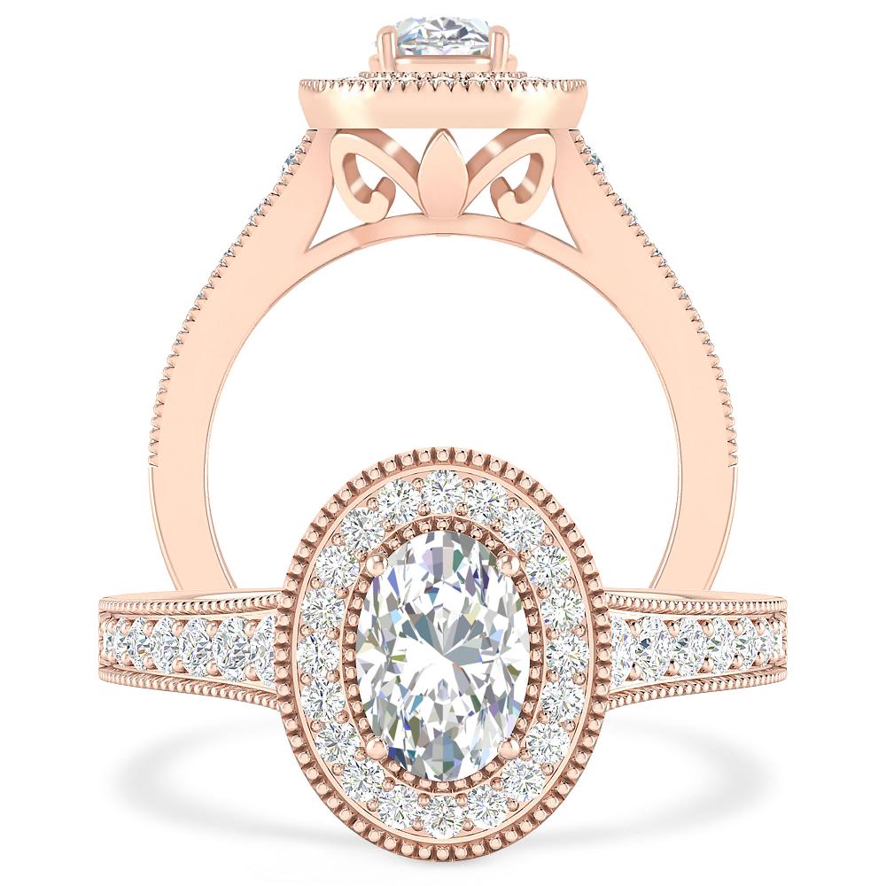 Rose Gold - Diamond