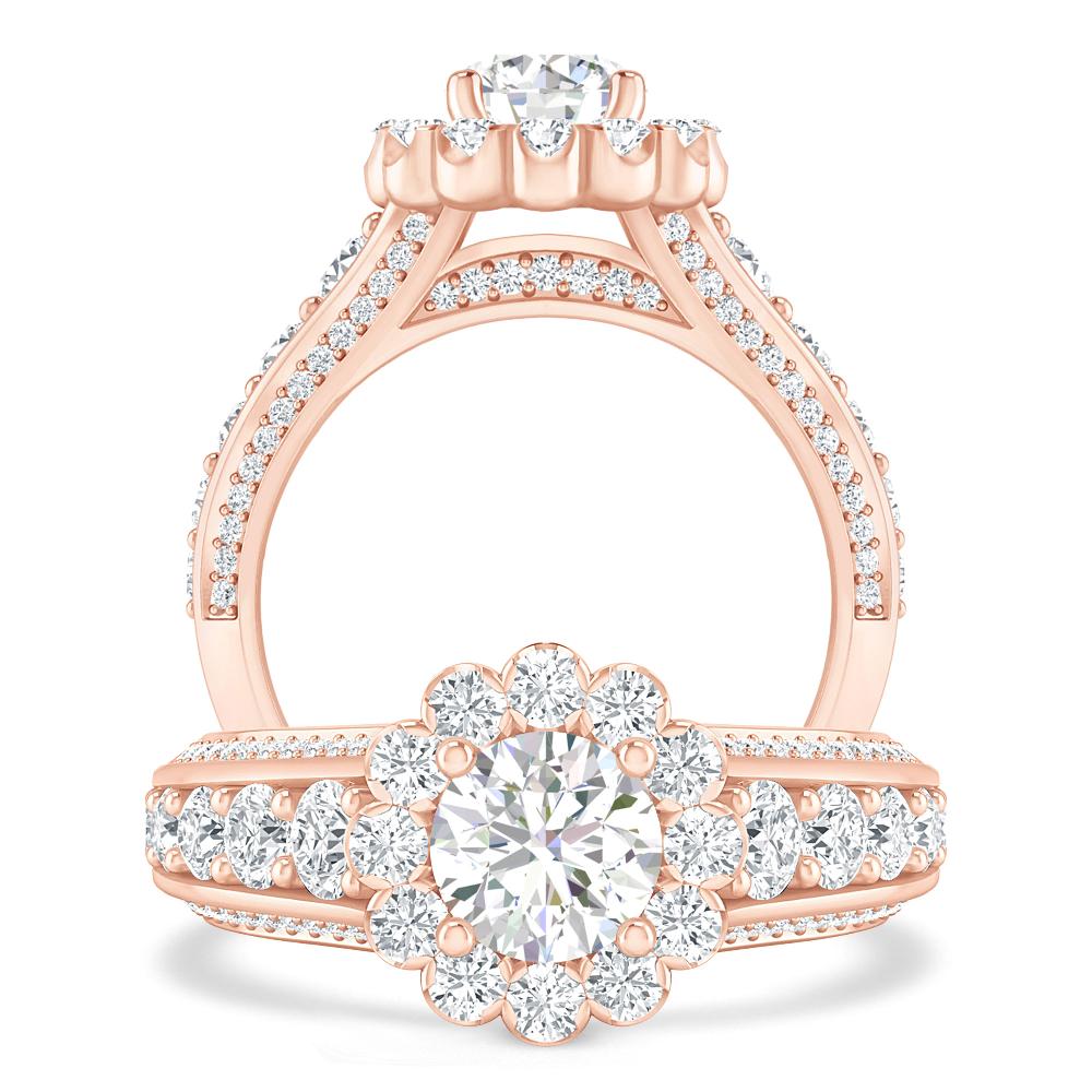 Rose Gold - Diamond