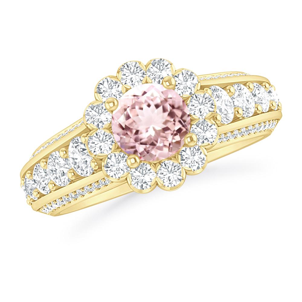 Yellow Gold - Morganite