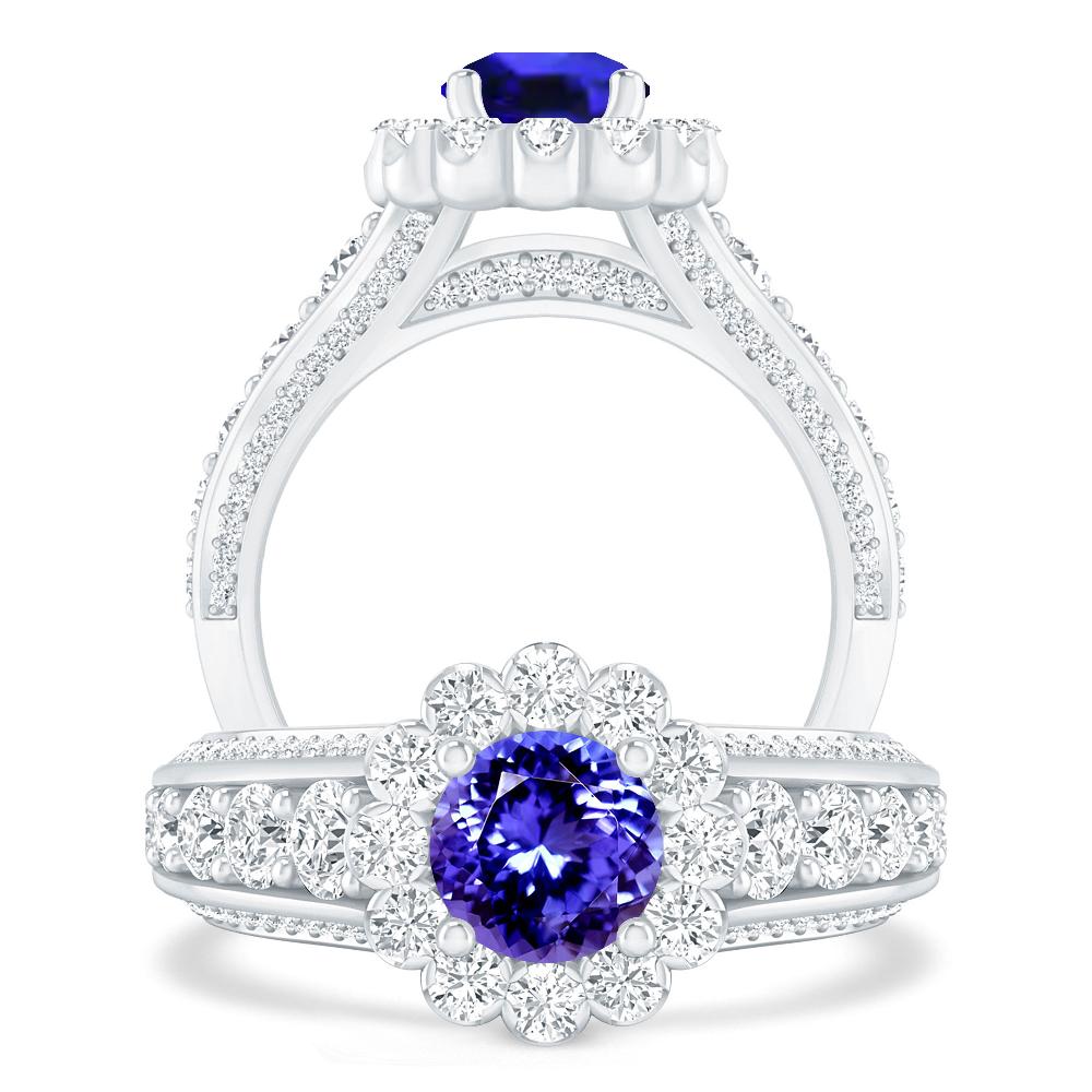 White Gold - Tanzanite