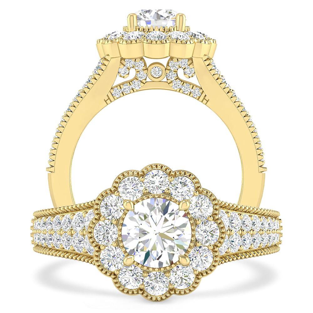 Yellow Gold - Diamond