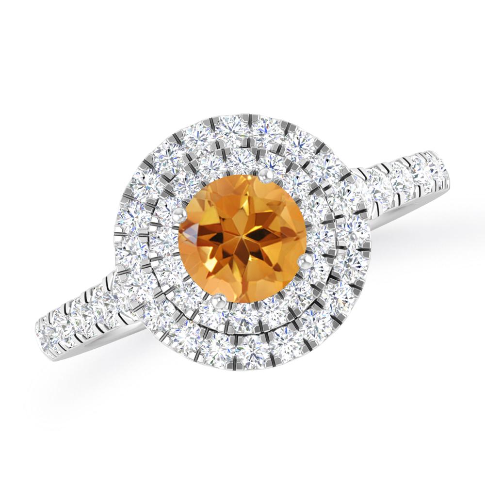 White Gold - Citrine