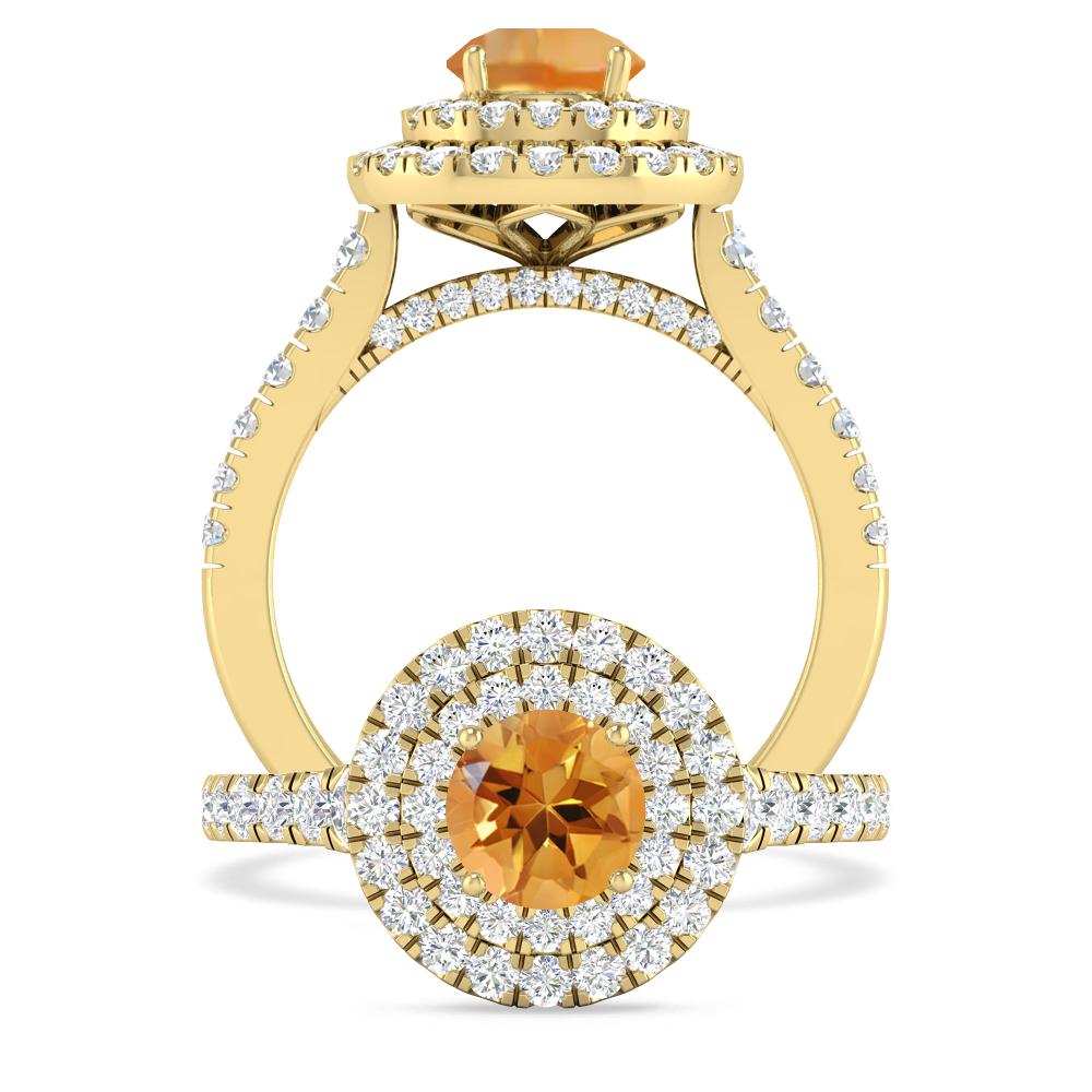 Yellow Gold - Citrine