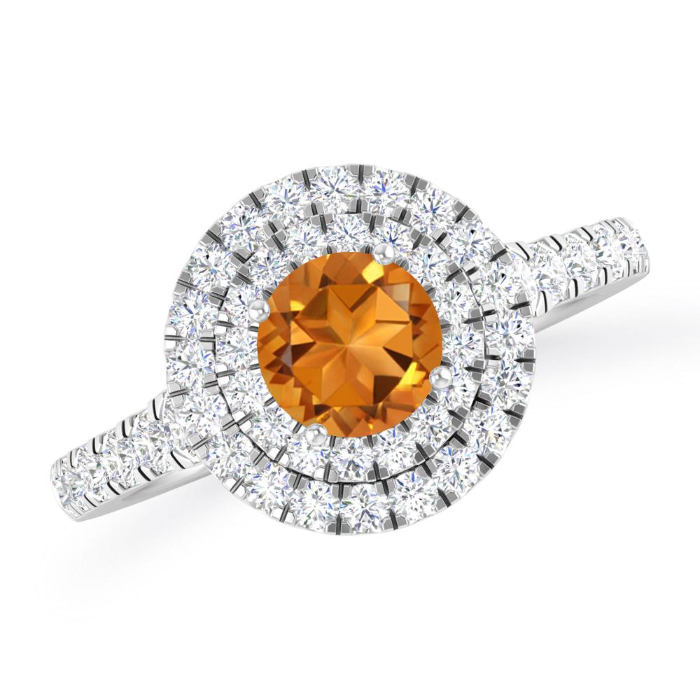 White Gold - Citrine