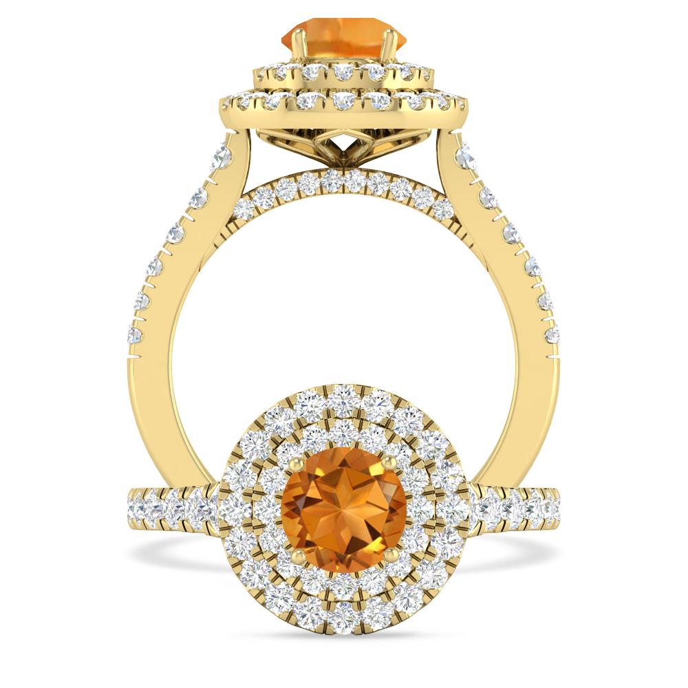 Yellow Gold - Citrine