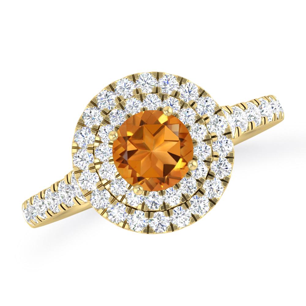 Yellow Gold - Citrine