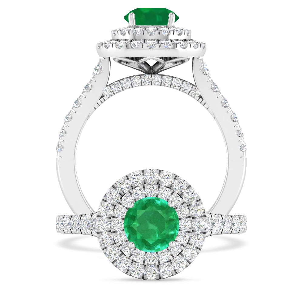 White Gold - Emerald