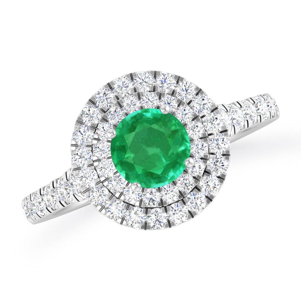 White Gold - Emerald