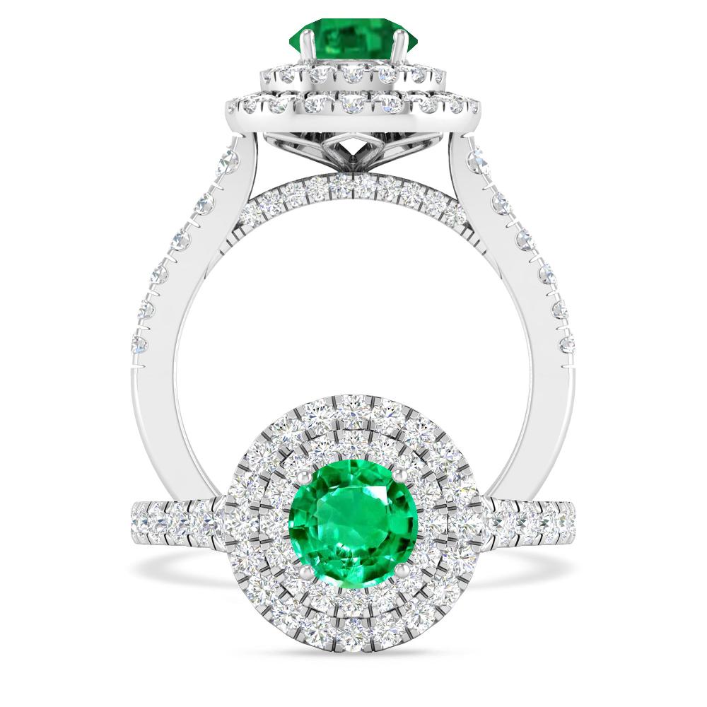 White Gold - Emerald