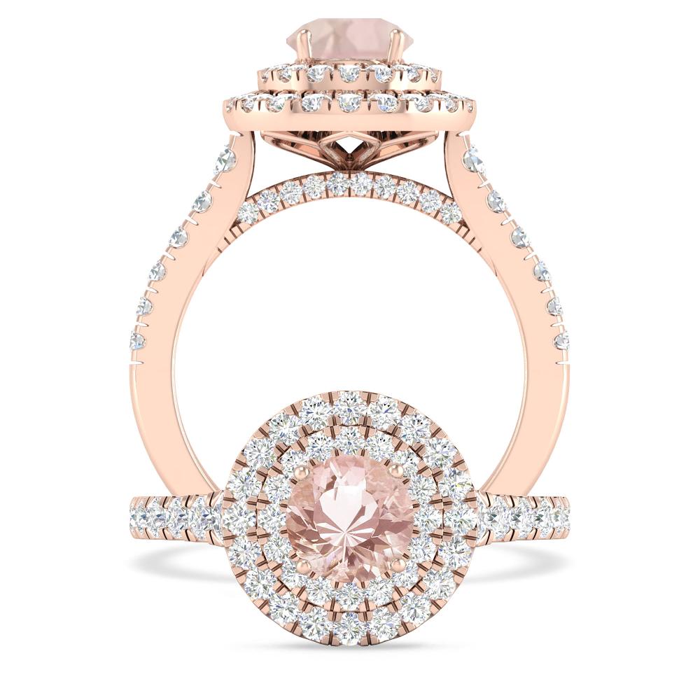 Rose Gold - Morganite