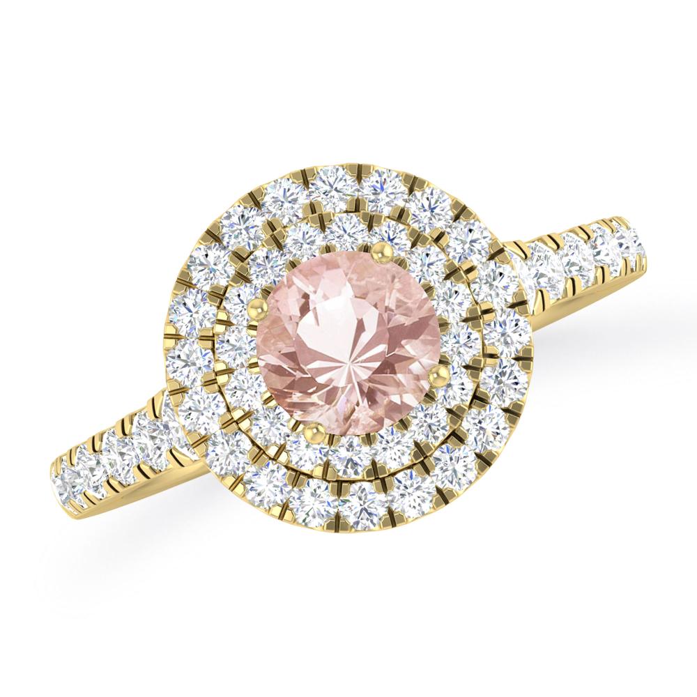 Yellow Gold - Morganite