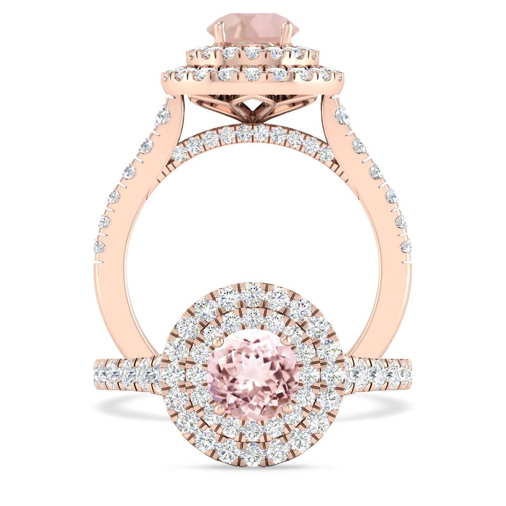 Rose Gold - Morganite