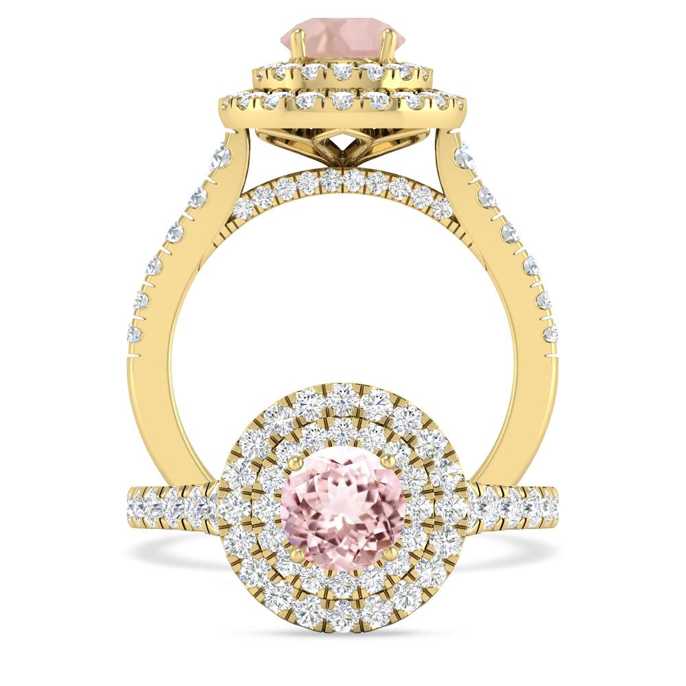 Yellow Gold - Morganite