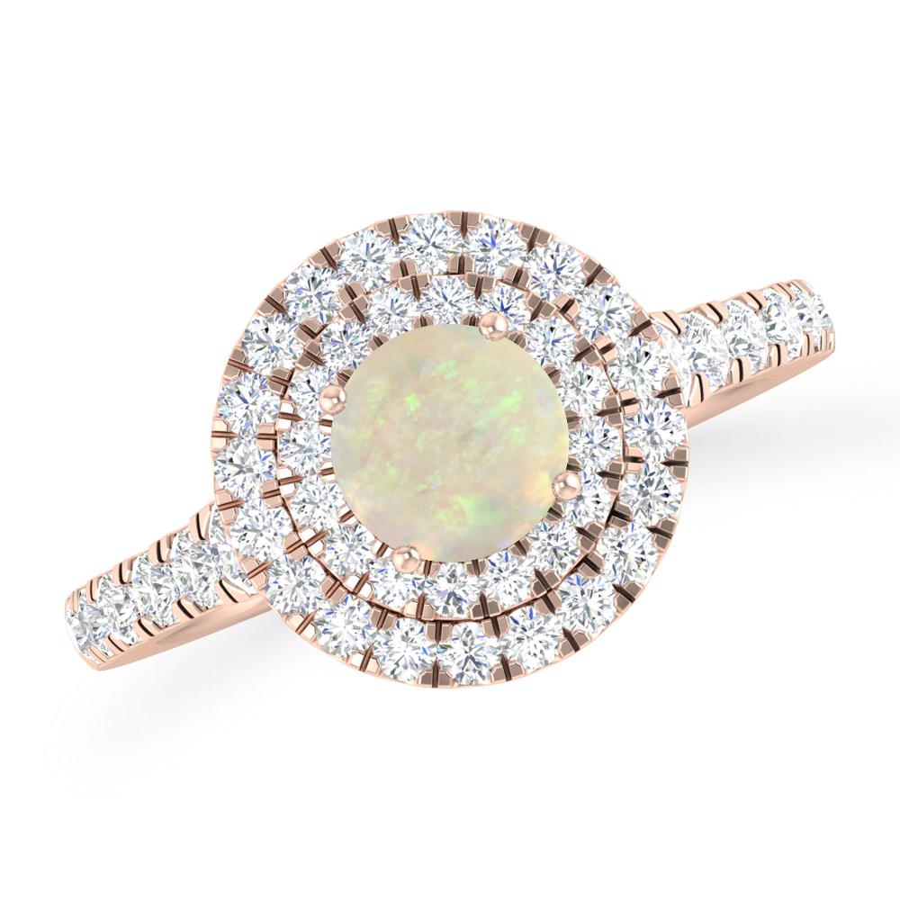 Rose Gold - Opal