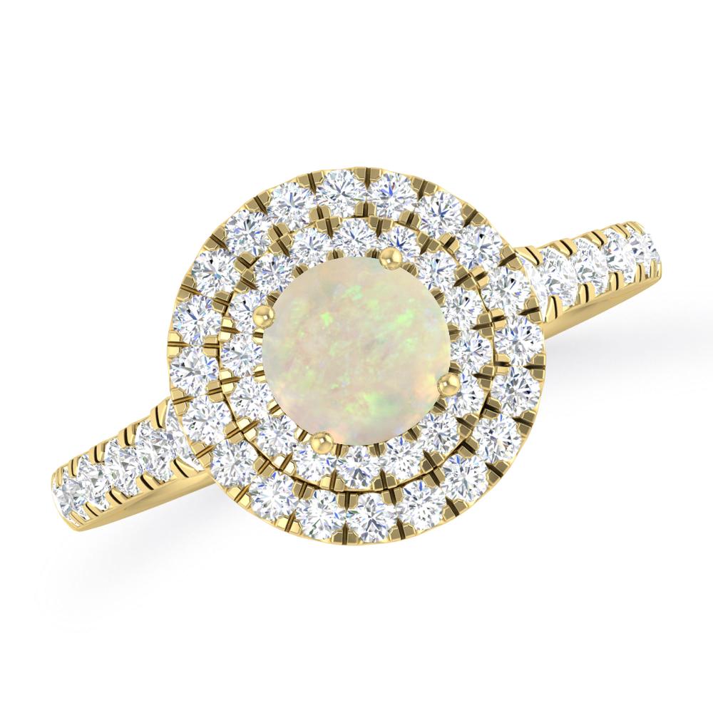 Yellow Gold - Opal