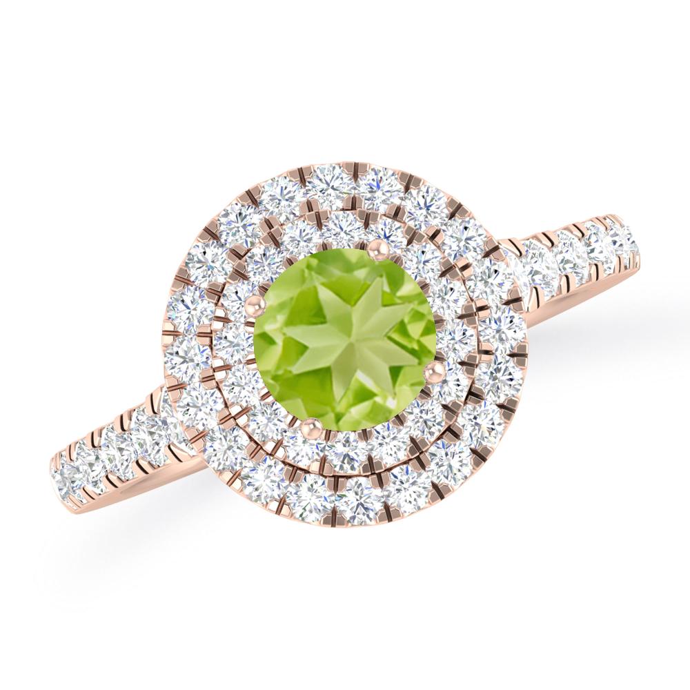 Rose Gold - Peridot
