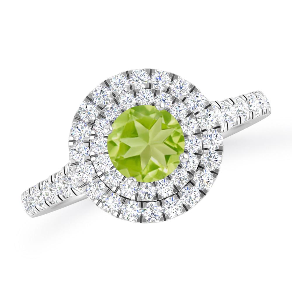 White Gold - Peridot