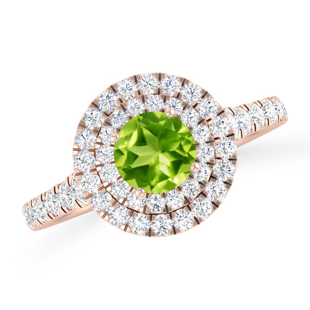 Rose Gold - Peridot