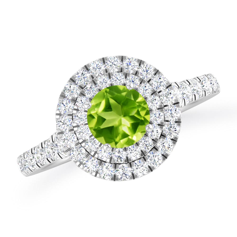 White Gold - Peridot
