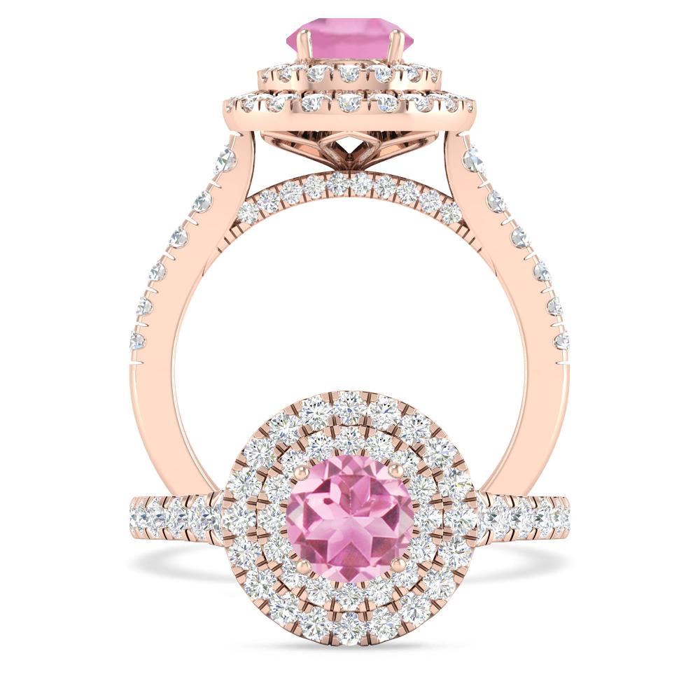 Rose Gold - Pink Tourmaline