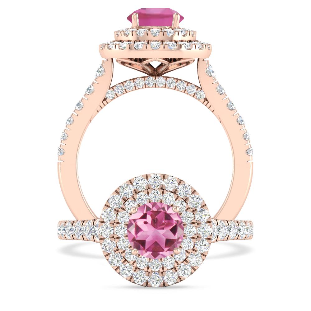 Rose Gold - Pink Tourmaline